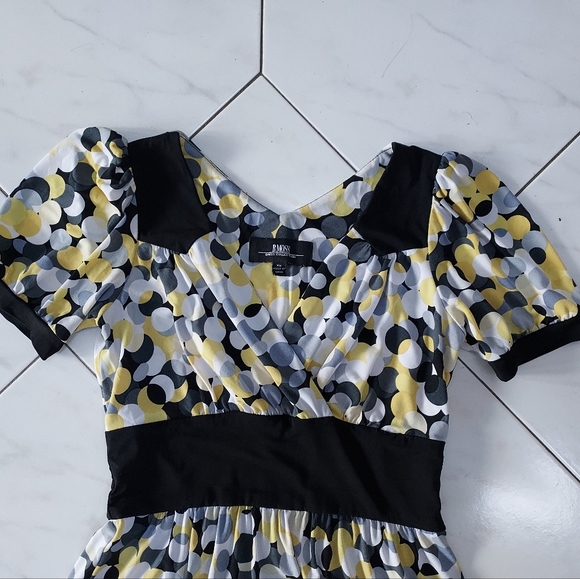 B. Moss V Neck Midi Dress Size XS - Picture 3 of 3